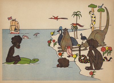 Australia, 1802 by English School